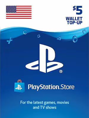 PSN Gift Card 5 USD