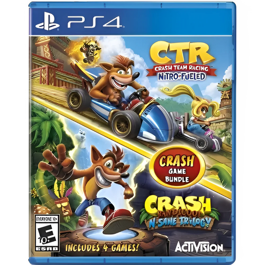 Crash Bandicoot Bundle - N. Sane Trilogy + CTR Nitro-Fueled Ps
